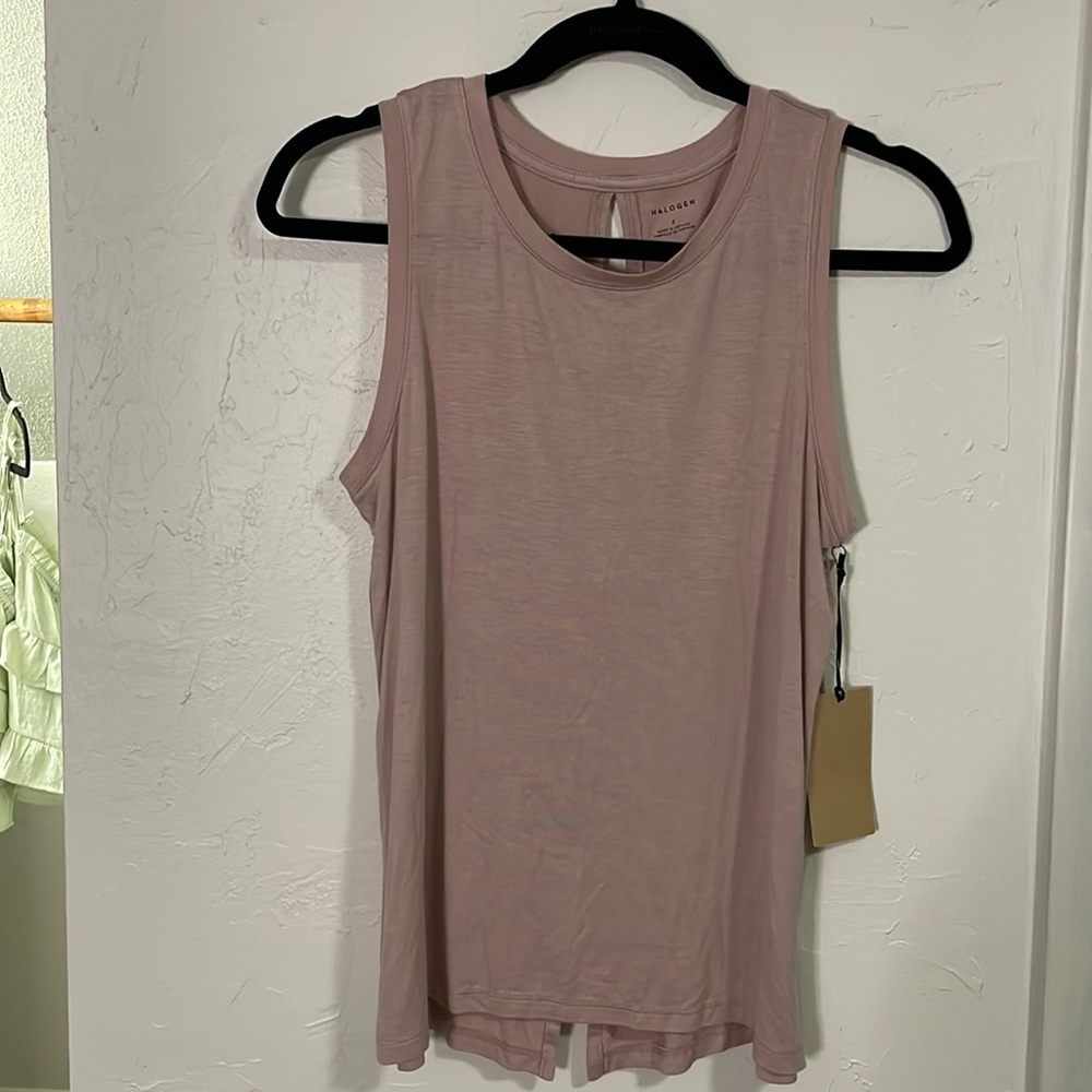 Halogen Brand Pink Tank Top